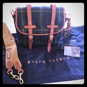 Vintage Ralph Lauren Plaid Crossbody
